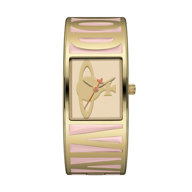 Vivienne Westwood / ヴィヴィアンウエストウッド ビーバー - レディース ピンク ゴールド バングルの公式ECサイト掲載画像