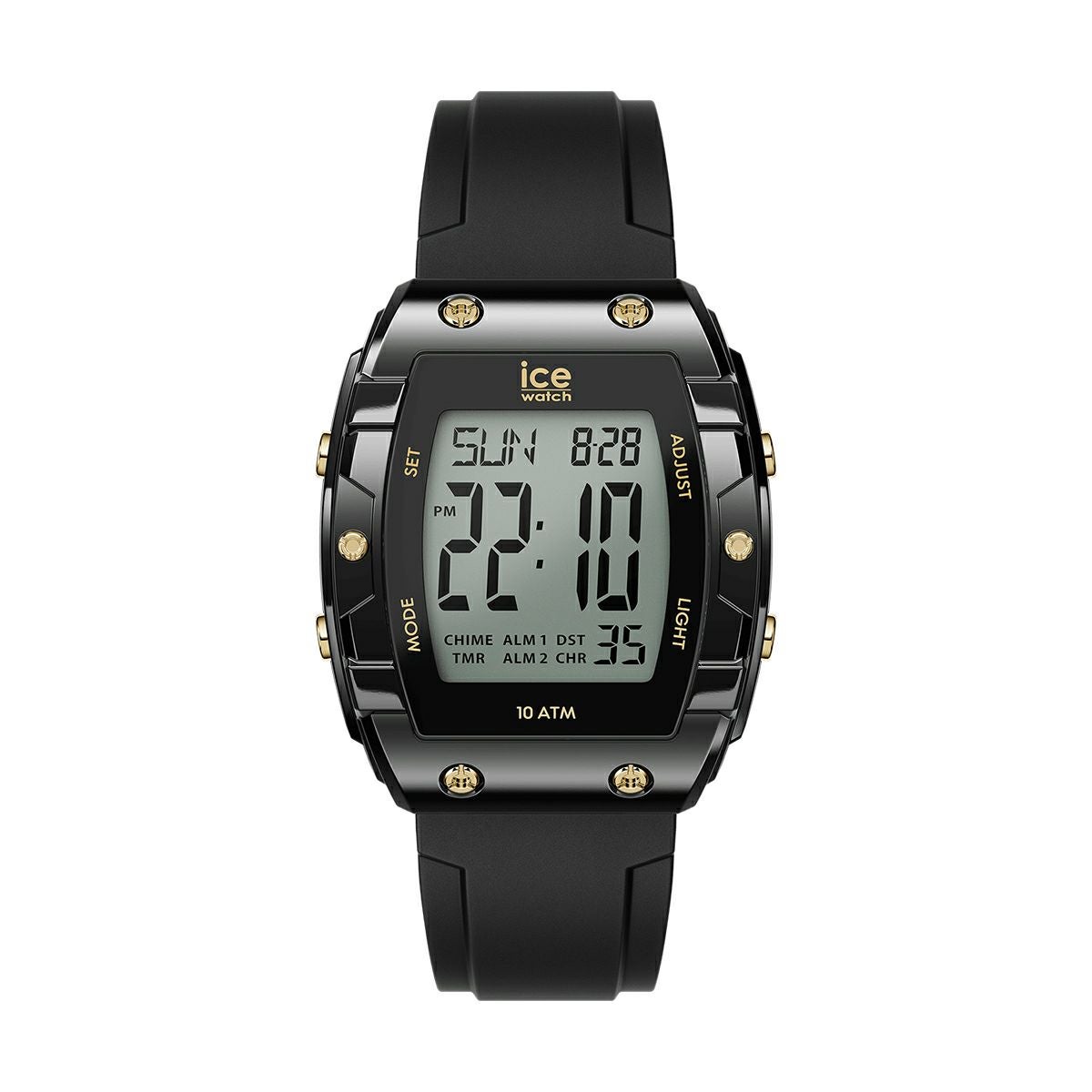 ICE-WATCH / アイスウォッチ ICE digit boliday - ブラック - ゴールド - スモールの公式ECサイト掲載画像