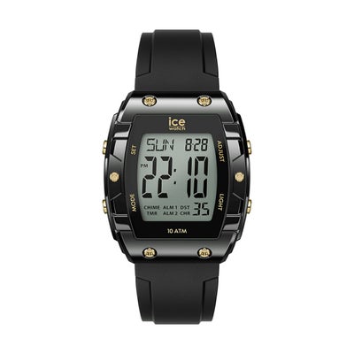 ICE-WATCH / アイスウォッチ ICE digit boliday ブラック ゴールド 