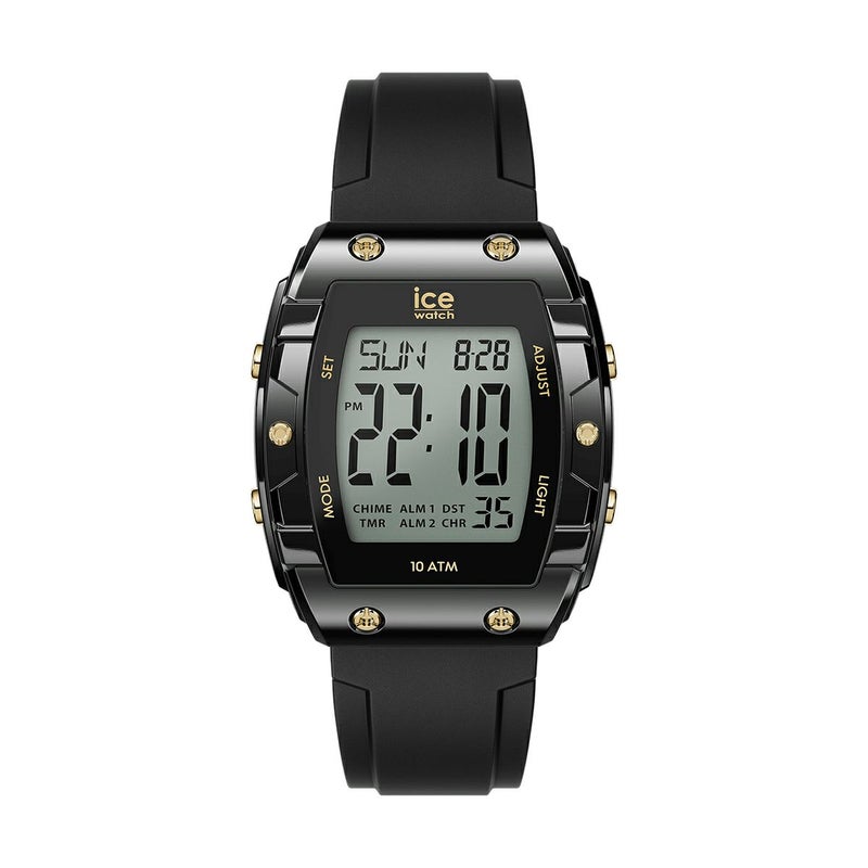 ICE-WATCH / アイスウォッチ ICE digit boliday - ブラック - ゴールド - スモールの公式ECサイト掲載画像