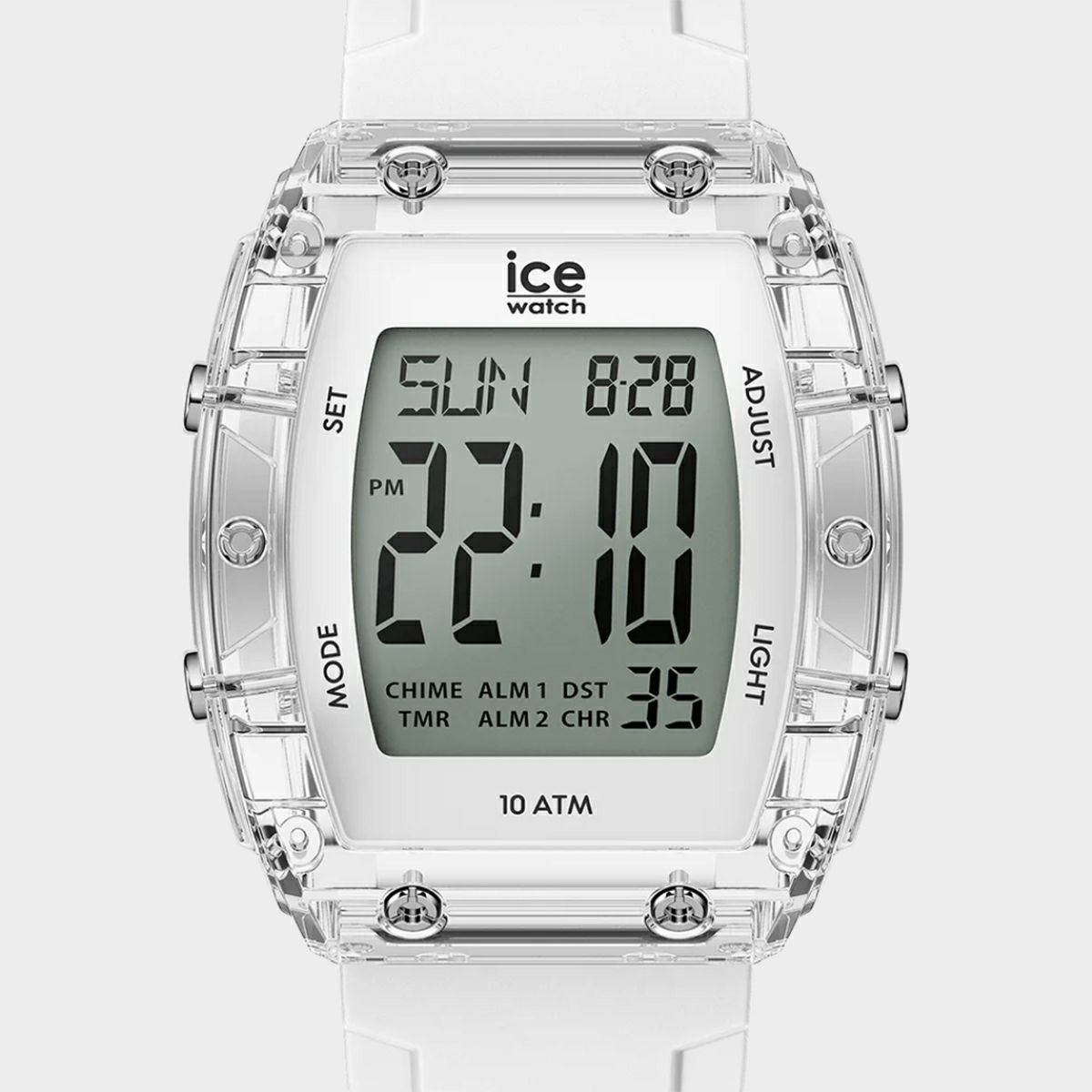 ICE-WATCH / アイスウォッチ ICE digit boliday ホワイト クリア