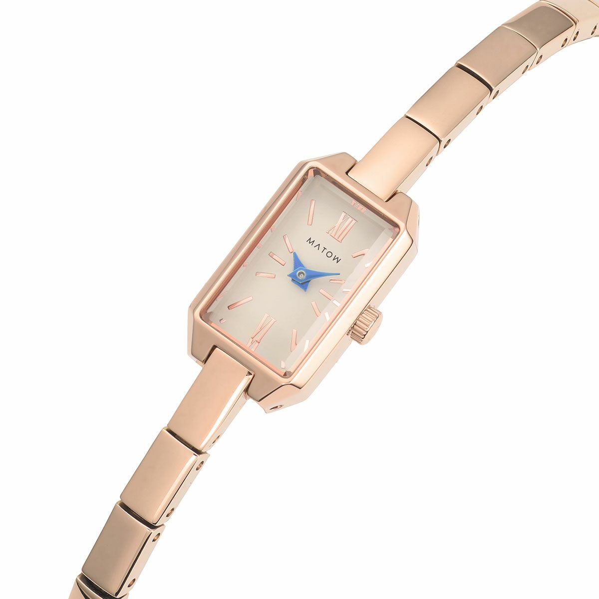 MATOW / マトウ Tsuki 清月 せいげつ ミニスクエア ローズゴールド