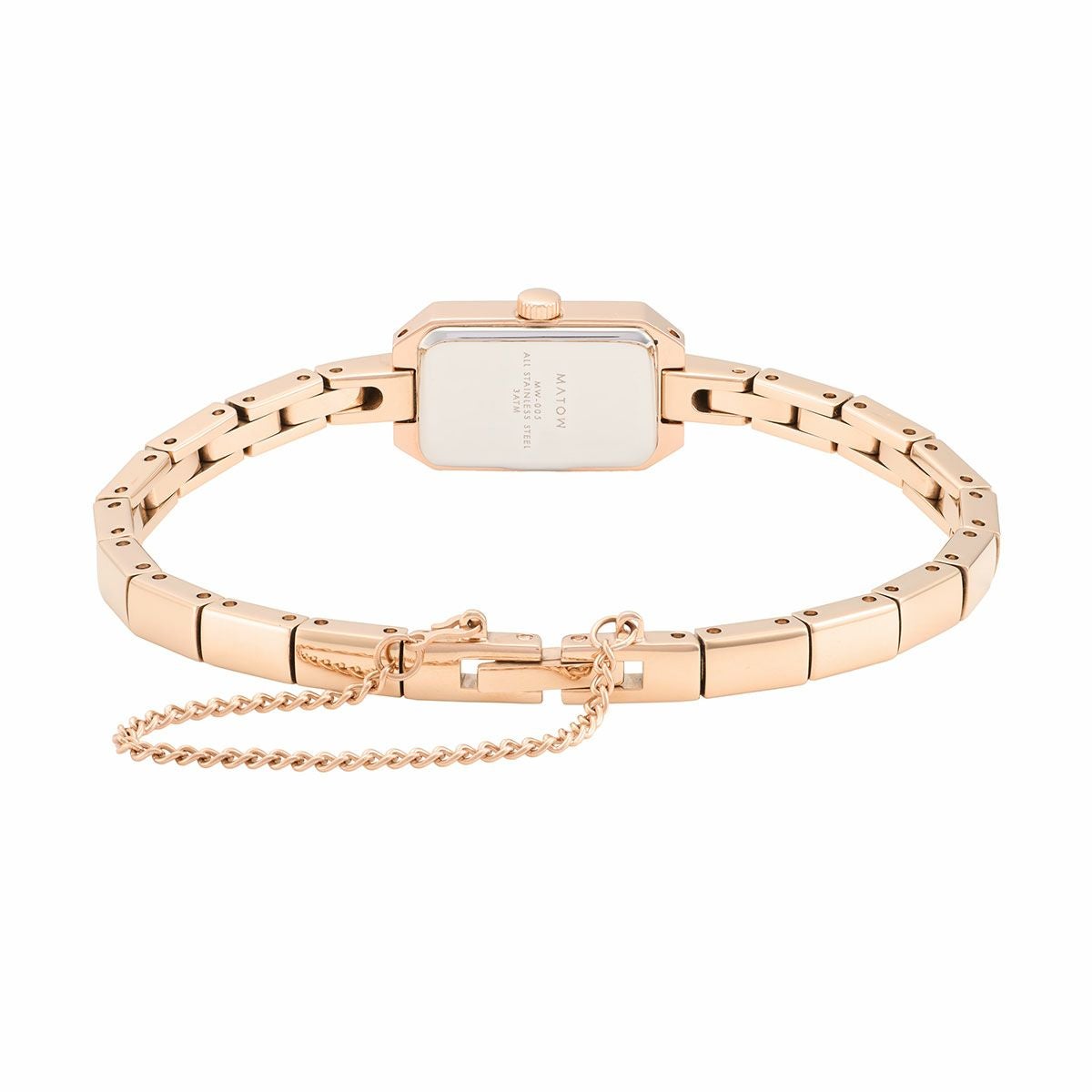 MATOW / マトウ Tsuki 清月 せいげつ ミニスクエア ローズゴールド