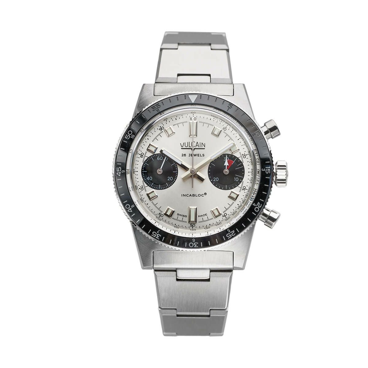 VULCAIN / ヴァルカン スキンダイバー クロノグラフ ホワイトダイヤル