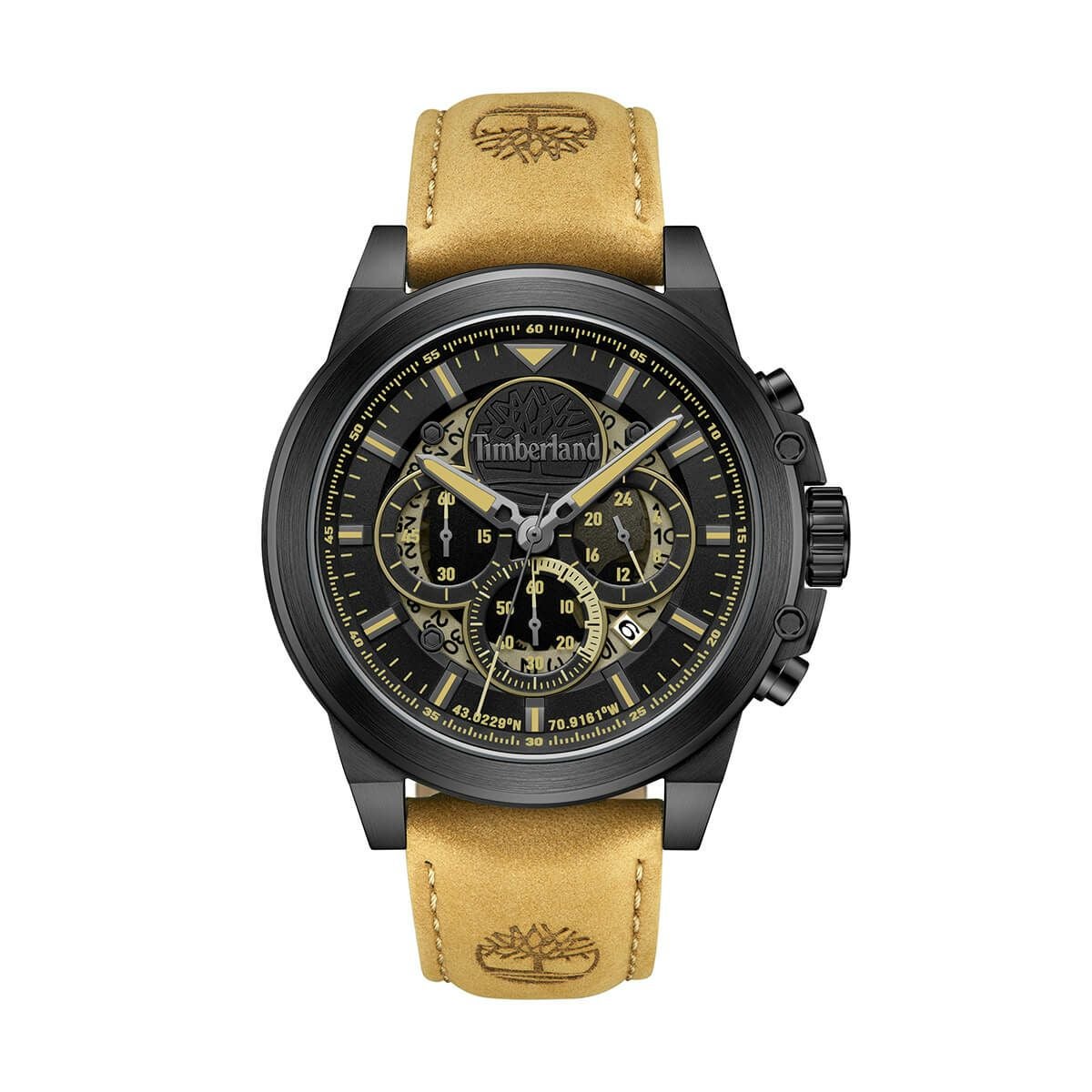 Timberland / ティンバーランド ファストストライク ブラック ダイヤル タン ベター レザーの公式ECサイト掲載画像
