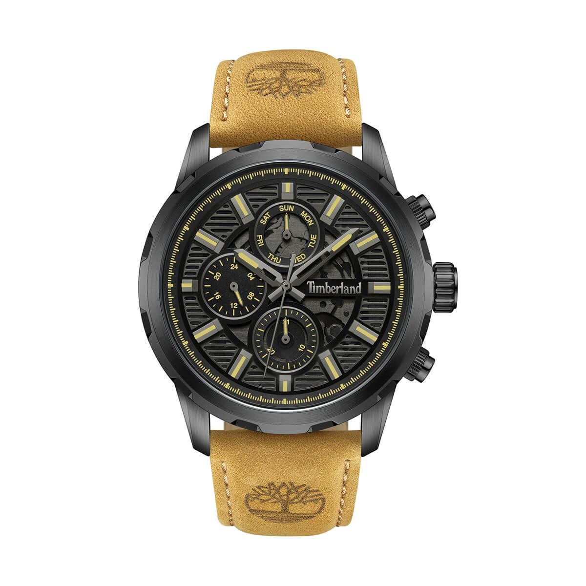 Timberland / ティンバーランド ハンプトン ハーバー ブラック ダイアル タン ベター レザーの公式ECサイト掲載画像