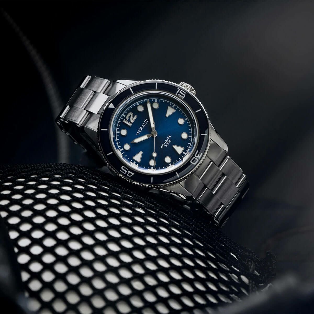 Meraud Watch / メローウォッチ ボネール マリンブルー スチール