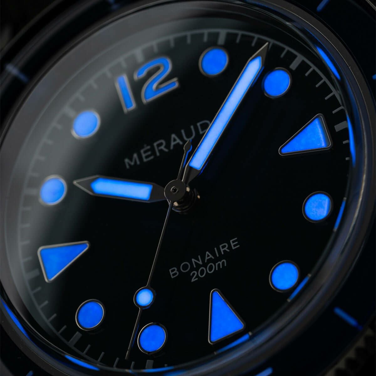 Meraud Watch / メローウォッチ ボネール オニキスブラック スチール