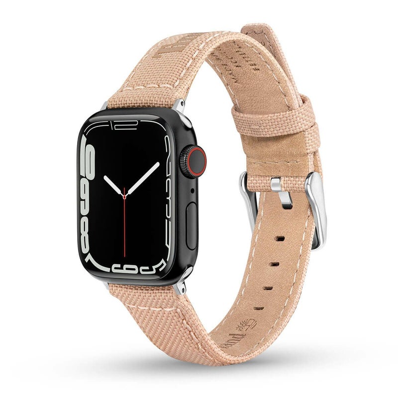 Timberland / ティンバーランド アップルウォッチ ストラップ - サポ S ヌード ファブリック 38mm、40mm、41mm、42mmケース用の公式ECサイト掲載画像
