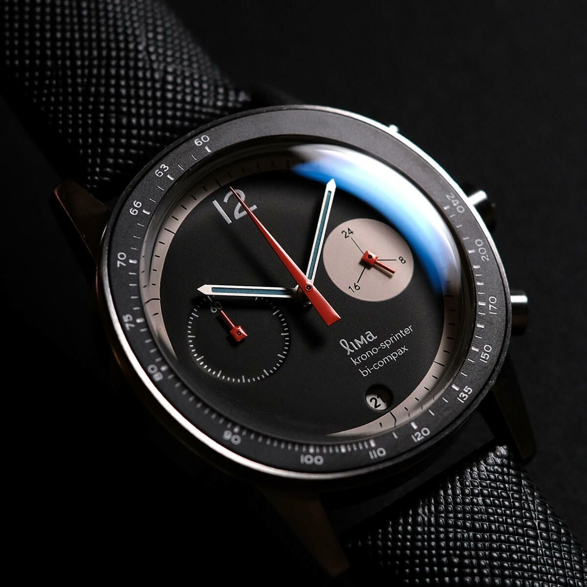 Lima Watch / リマウォッチ KRONOSPRINTER NEWMAN BLACK メンズ腕時計