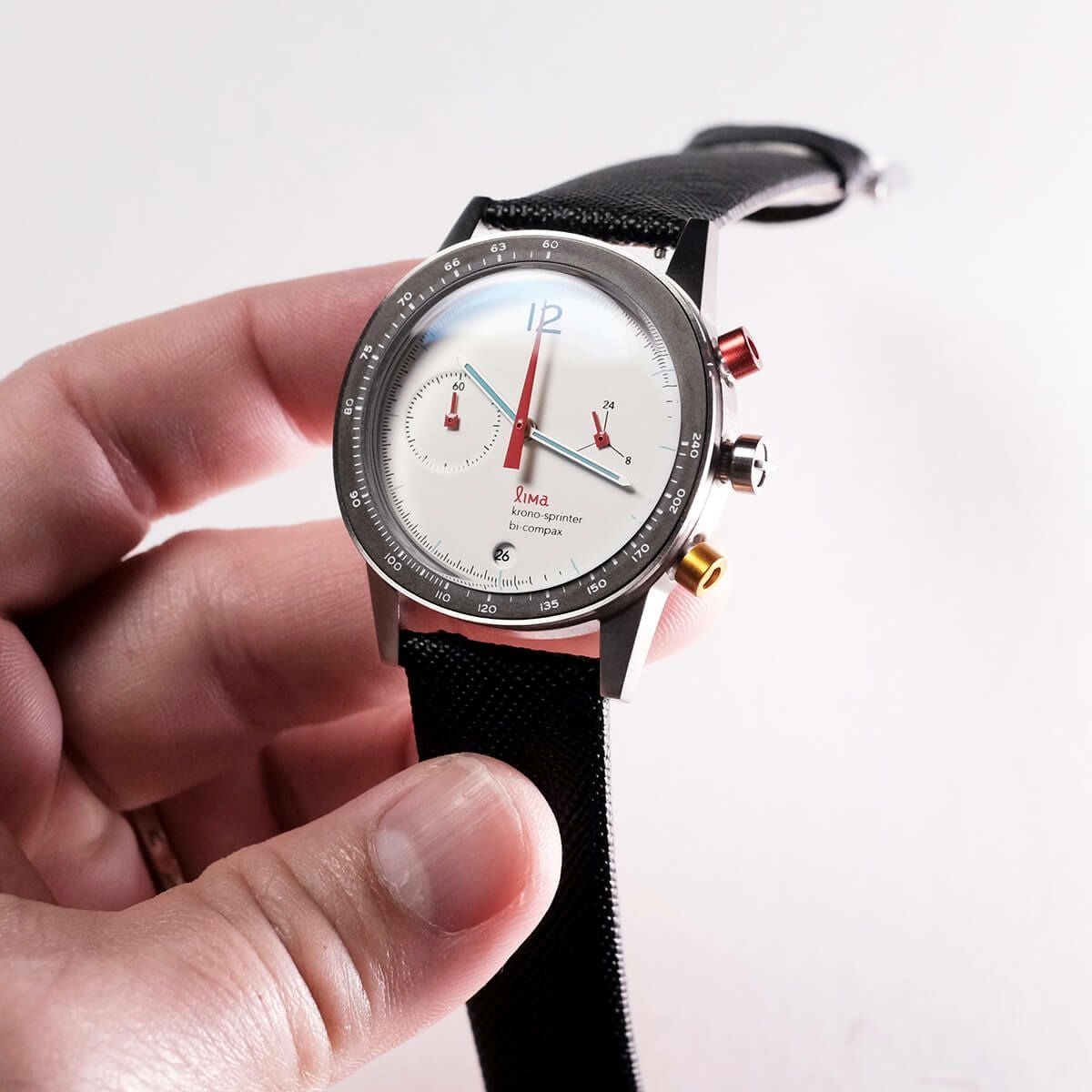 Lima Watch / リマウォッチ KRONOSPRINTER WHITE メンズ腕時計 | H°M'S