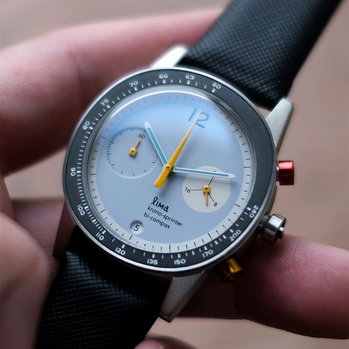 Lima Watch / リマウォッチ KRONOSPRINTER LIGHT GREY メンズ腕時計