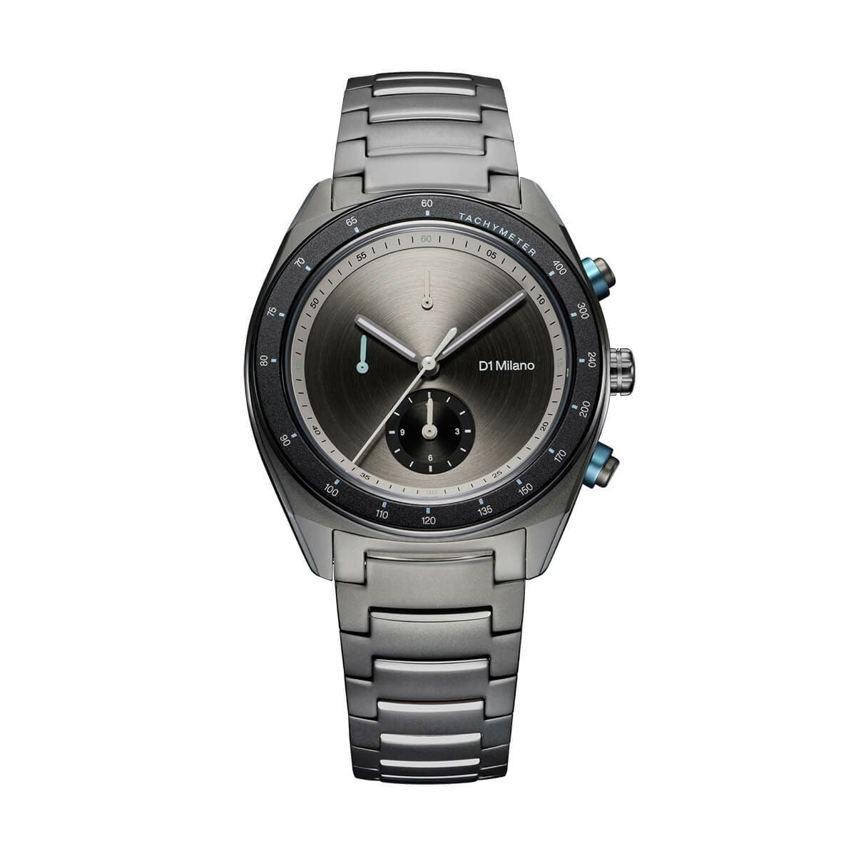 D1 MILANO / ディーワンミラノ クロノグラフォ エッセンシャル ブラックの公式ECサイト掲載画像