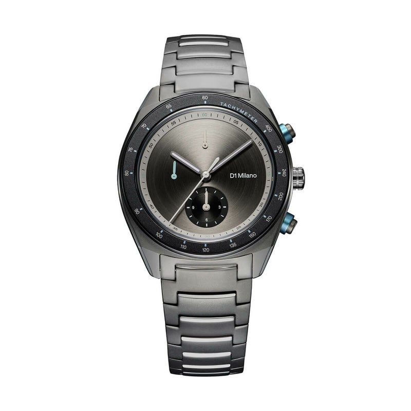 D1 MILANO / ディーワンミラノ クロノグラフォ エッセンシャル ブラックの公式ECサイト掲載画像