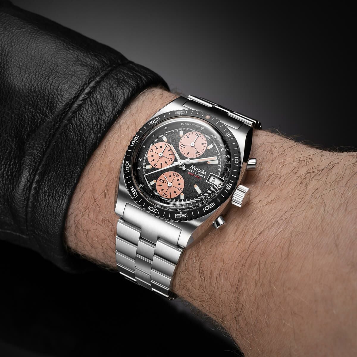 世界200本限定］Nivada Grenchen / ニバダ グレンヒェン クロノ