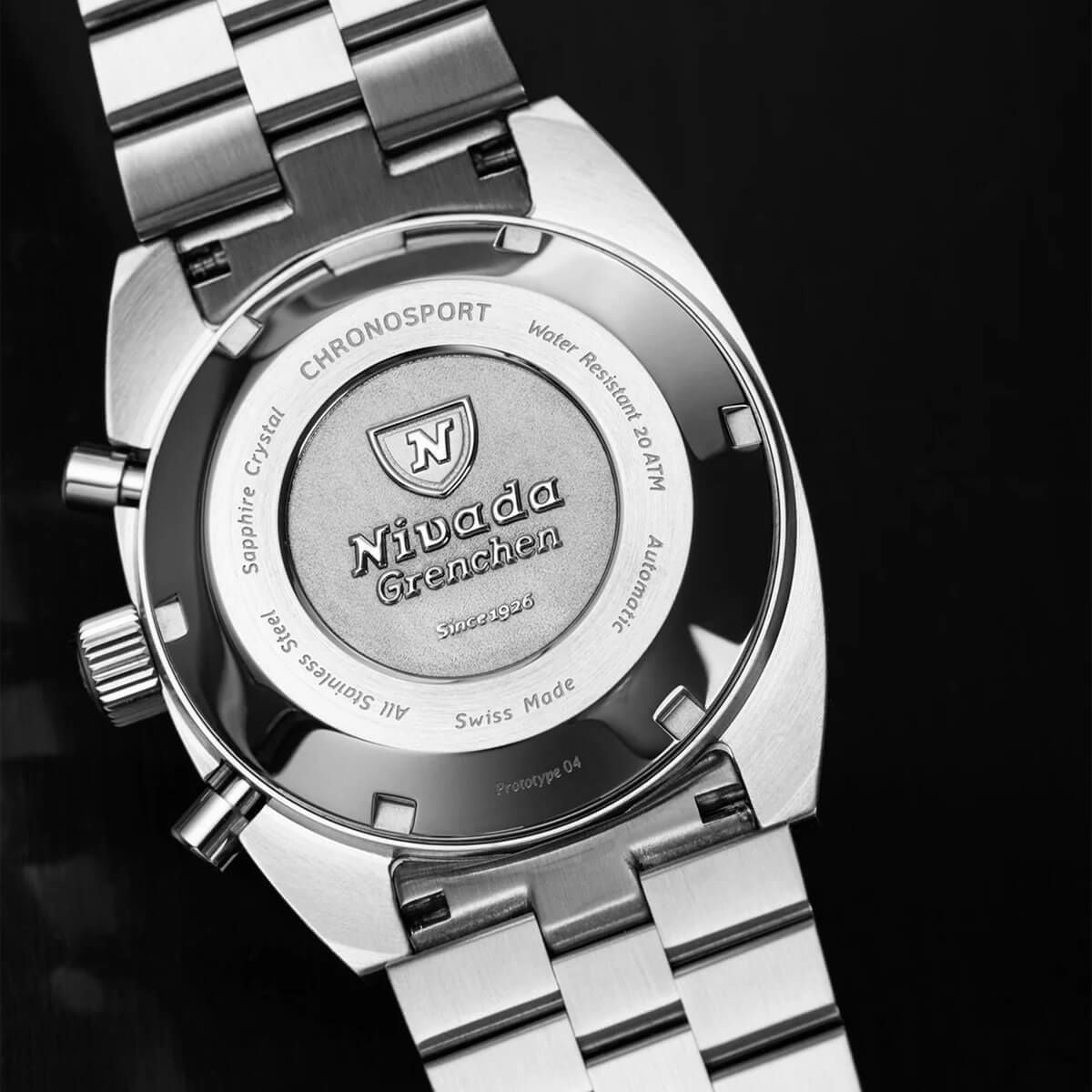 世界100本限定］Nivada Grenchen / ニバダ グレンヒェン クロノ