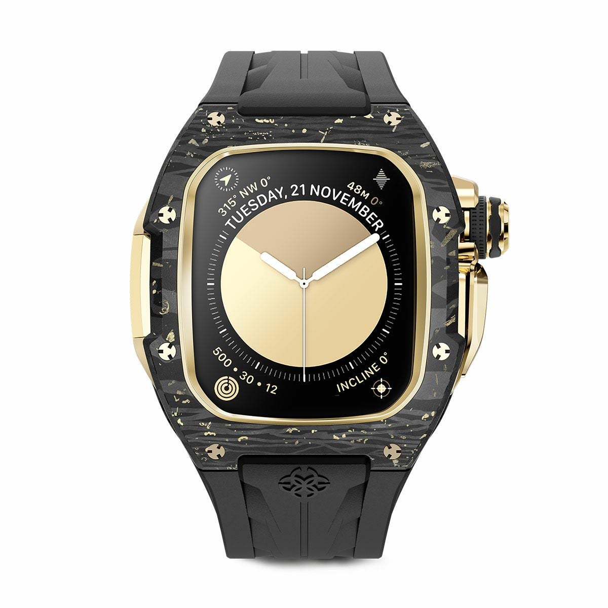 GOLDEN CONCEPT / ゴールデンコンセプト Apple Watch 10 46MM用 Case RSCIII46 Gold Carbonの公式ECサイト掲載画像