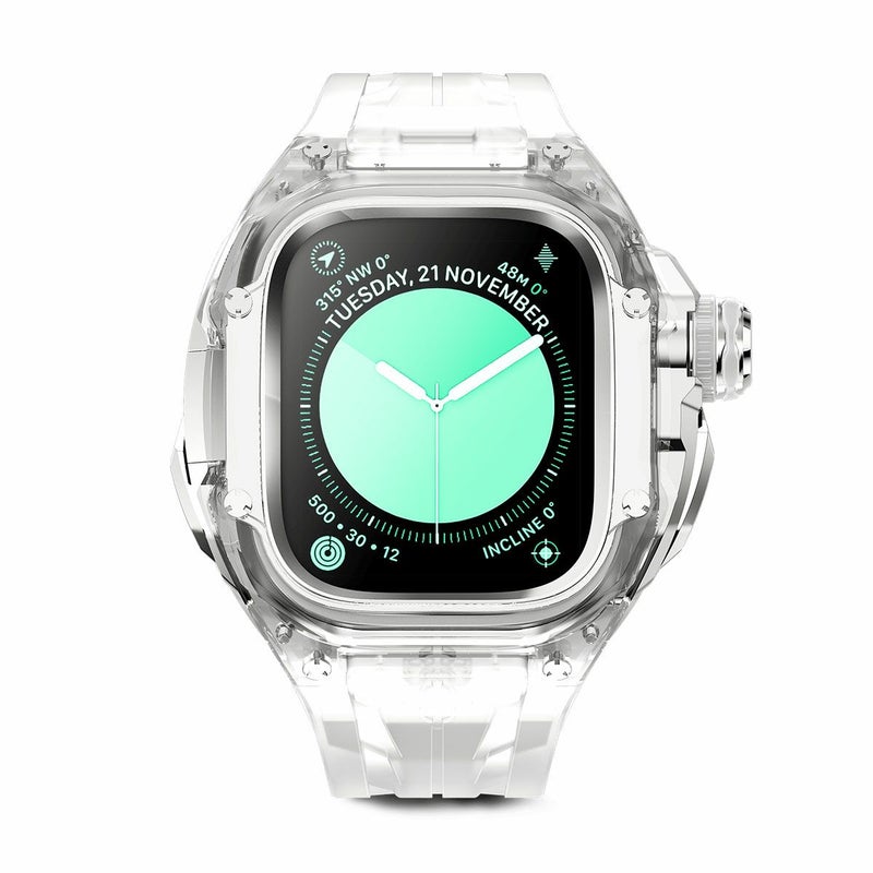 GOLDEN CONCEPT / ゴールデンコンセプト Apple Watch ULTRA/ULTRA2  49MM用 Case RSTRIII49 CRYSTAL STEELの公式ECサイト掲載画像