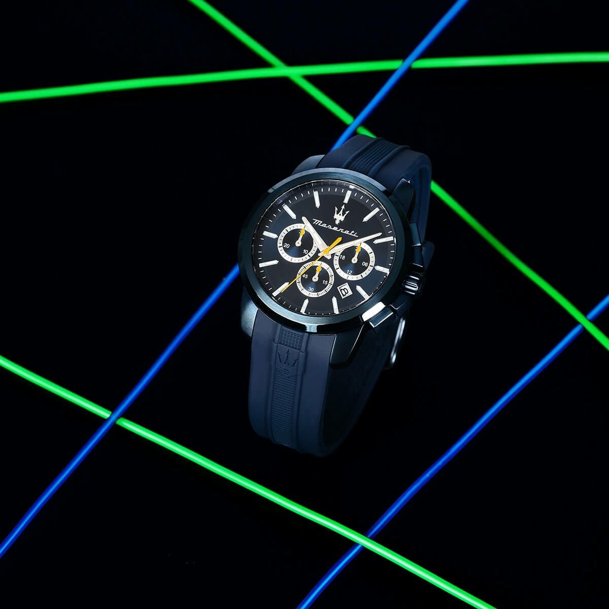 Maserati / マセラティ スクセッソ 42MM クロノグラフ ブルー ダイヤル