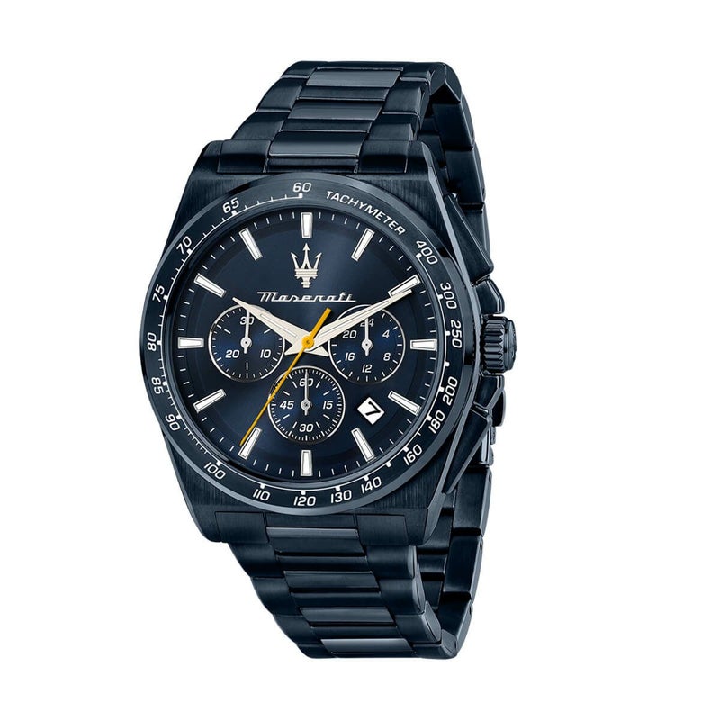 Maserati / マセラティ ベロチタ 45MM クロノグラフ ブルー ダイヤル ブルー ブレスレットの公式ECサイト掲載画像