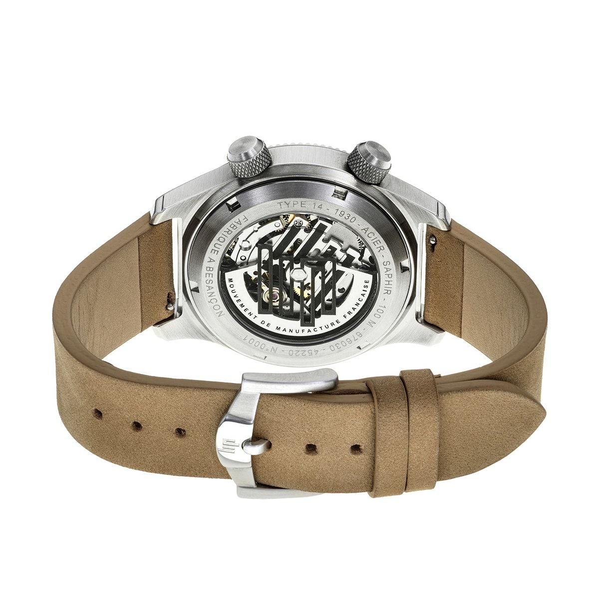 LIP / リップ マニュファクチュール タイプ14 シルバー サンドレザー