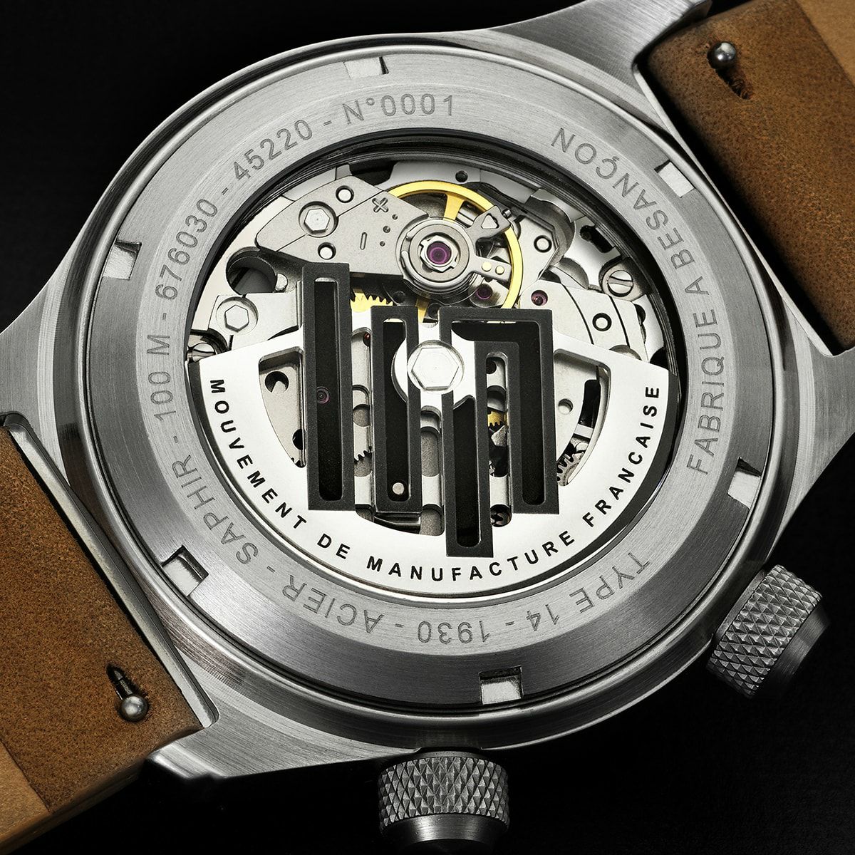 LIP / リップ マニュファクチュール タイプ14 シルバー サンドレザー