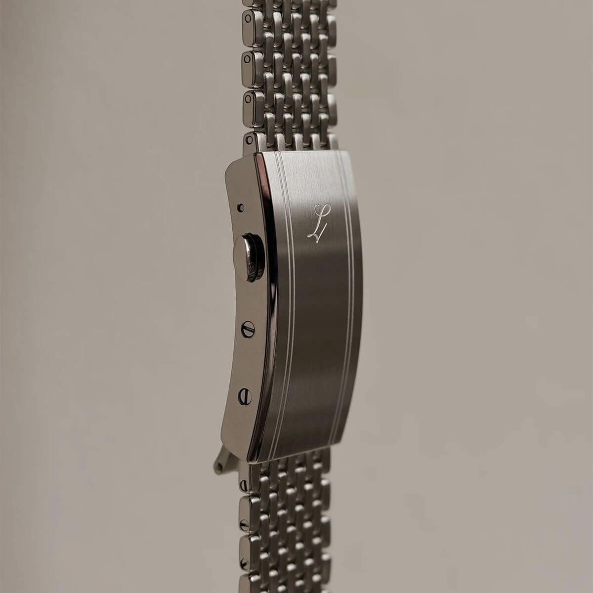 Lorca Watches / ロルカ ウォッチ モデル No.1 GMT シルバー