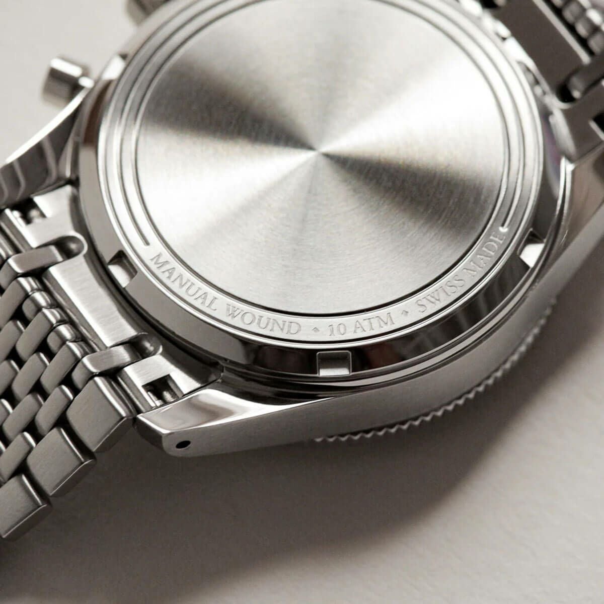 Lorca Watches / ロルカ ウォッチ モデル No.2 クロノグラフ シルバー