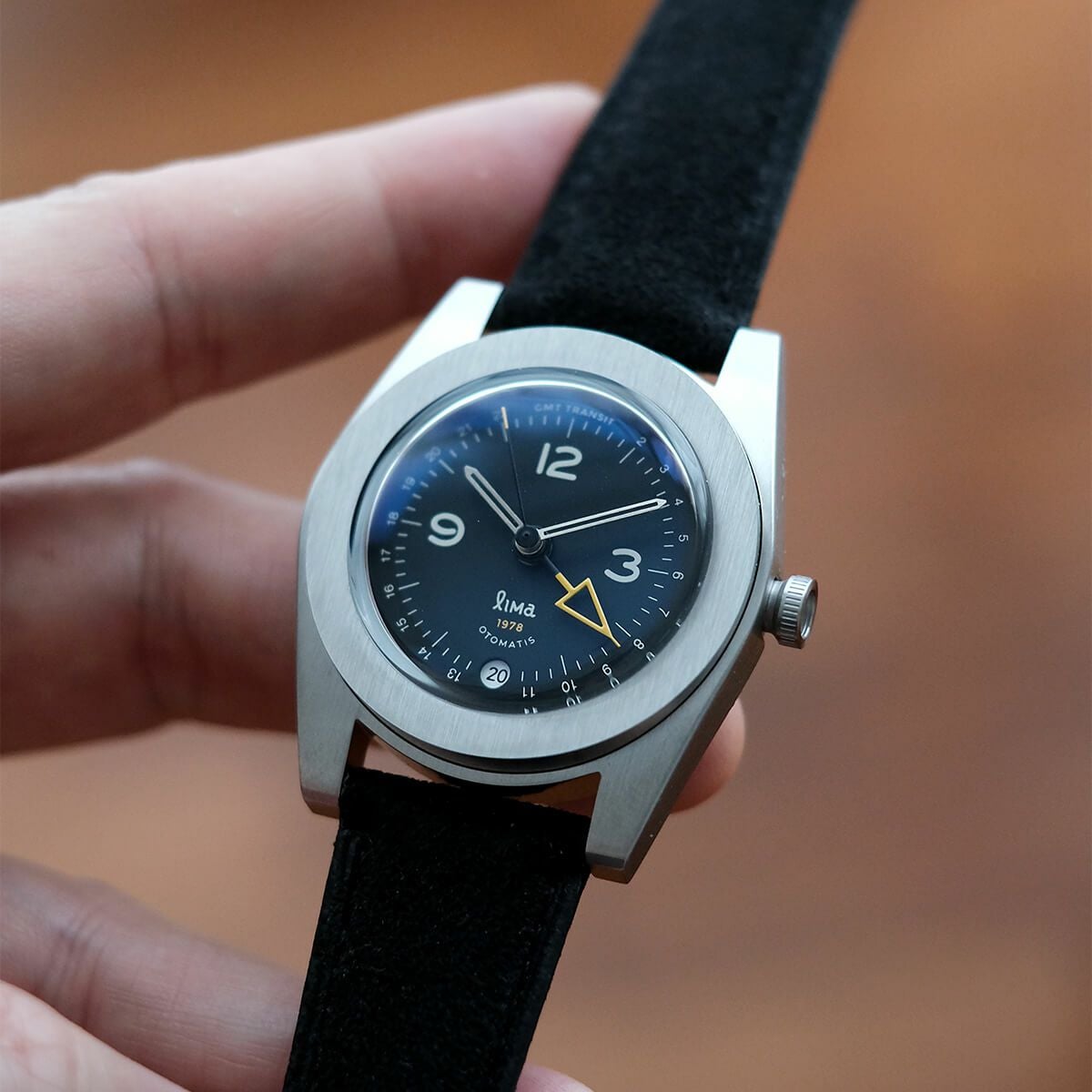 Lima Watch / リマウォッチ GMT TRANSIT BLACK メンズ腕時計 | H°M'S