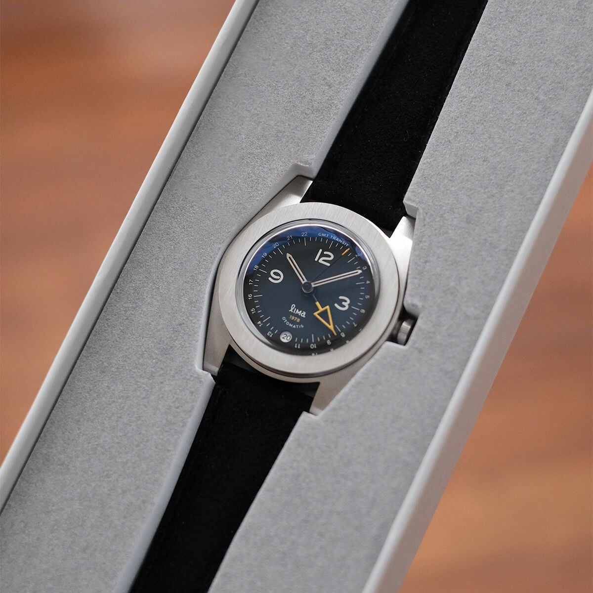 Lima Watch / リマウォッチ GMT TRANSIT BLACK メンズ腕時計 | H°M'S