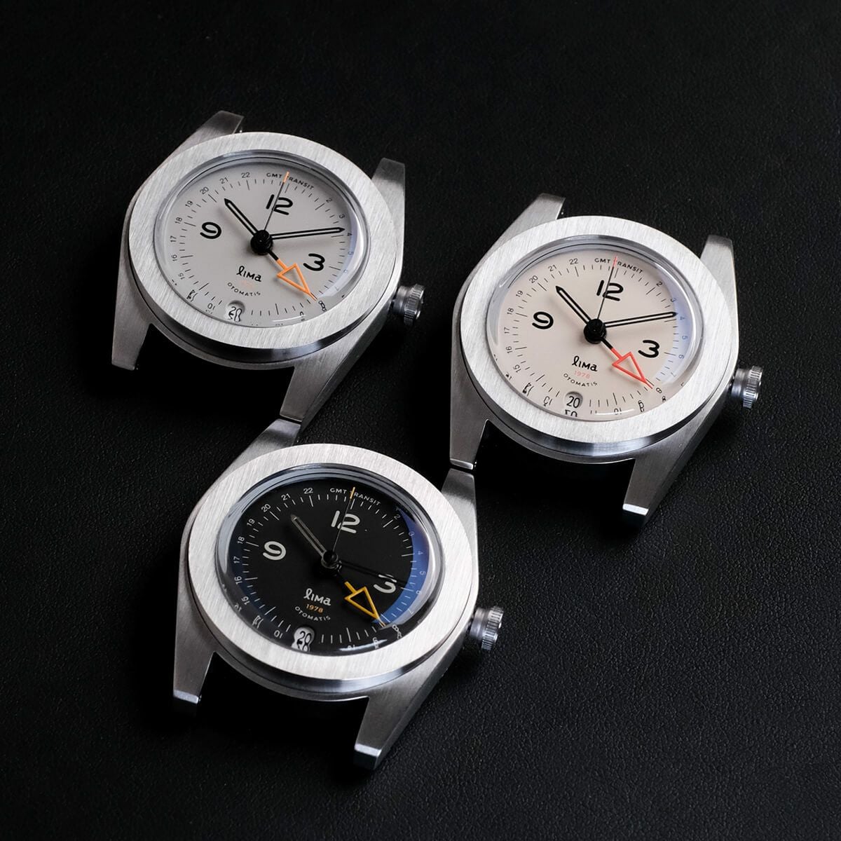 Lima Watch / リマウォッチ GMT TRANSIT WHITE メンズ腕時計 | H°M'S