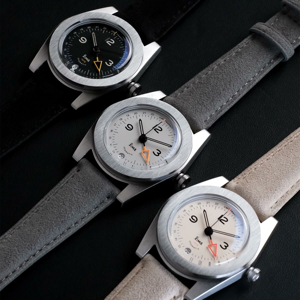 Lima Watch / リマウォッチ GMT TRANSIT WHITE メンズ腕時計 | H°M'S