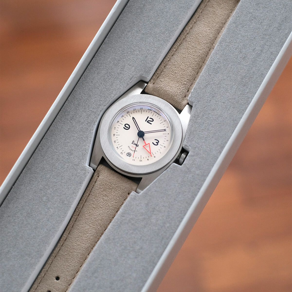 Lima Watch / リマウォッチ GMT TRANSIT WHITE メンズ腕時計 | H°M'S