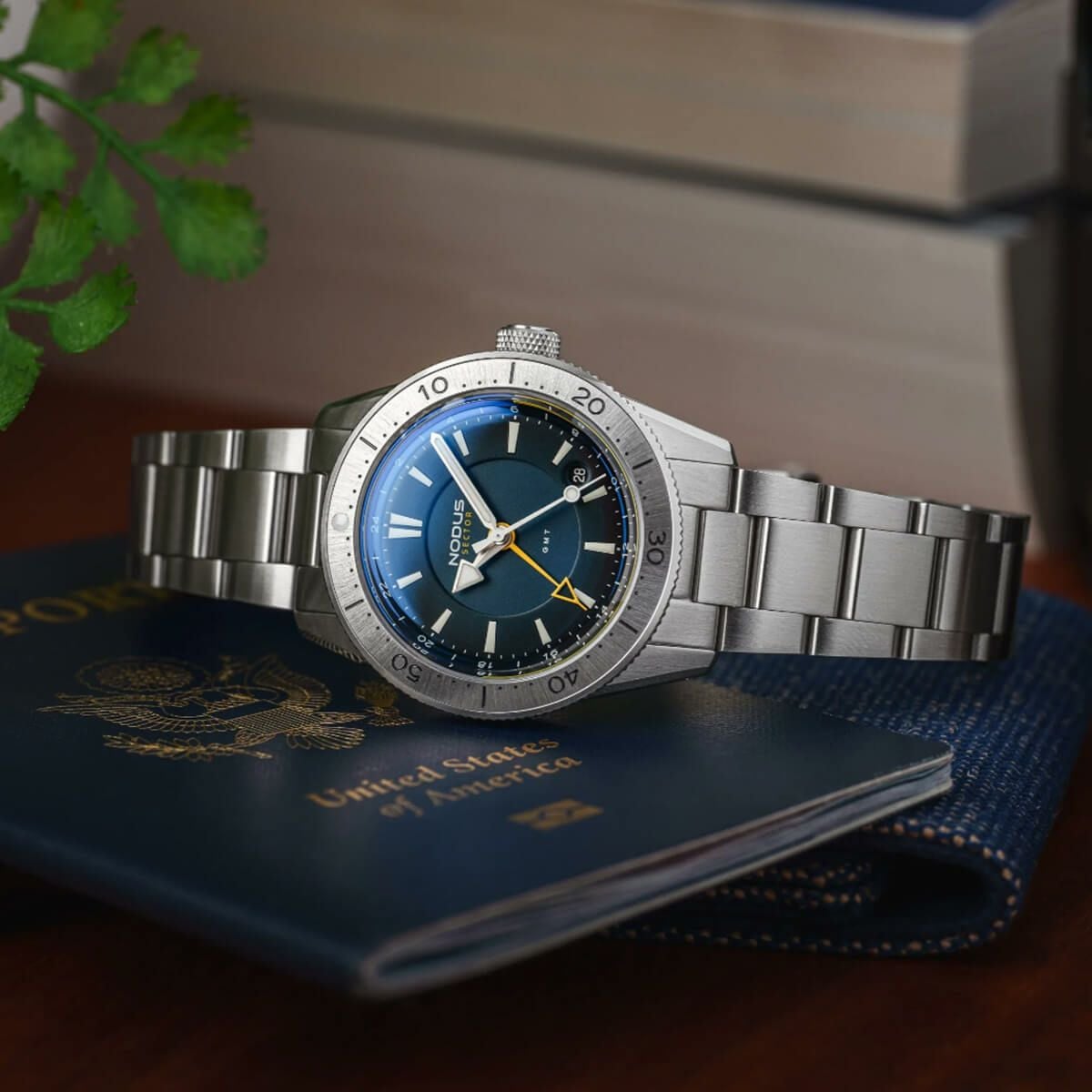 NODUS Watches / ノダスウォッチ SECTOR II DIVE GMT TIDAL SS メンズ