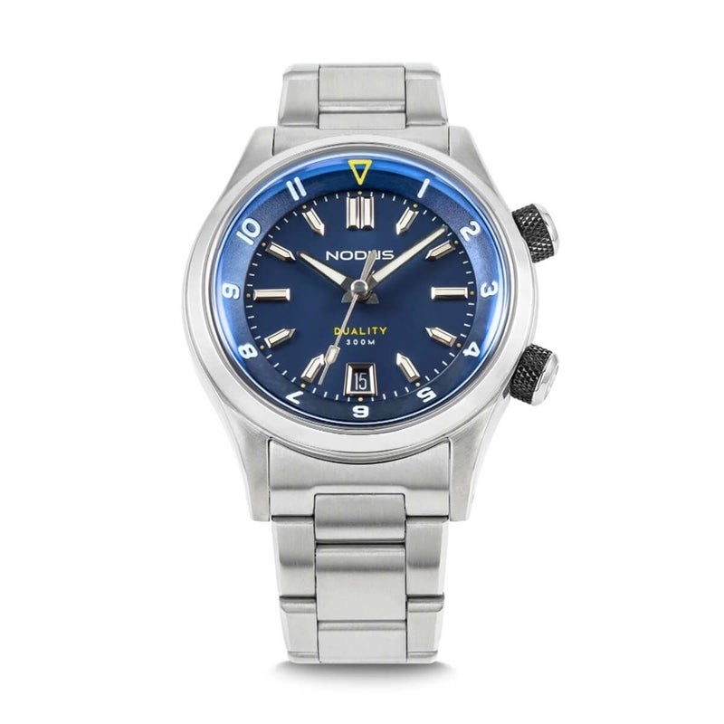 NODUS Watches / ノダス ウォッチ DUALITY II DRIFT BLUE 12 Hour（12アワーベゼル）の公式ECサイト掲載画像