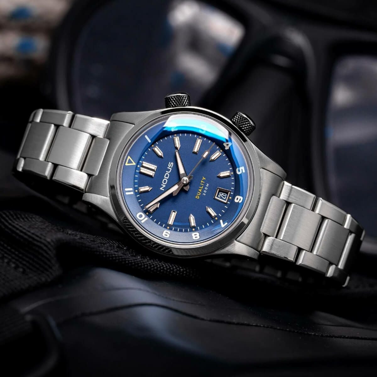 NODUS Watches / ノダスウォッチ DUALITY II DRIFT BLUE 12 Hour（12