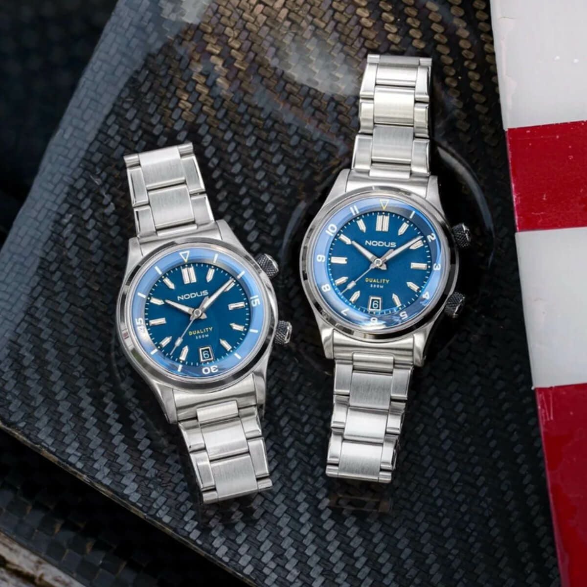 NODUS Watches / ノダスウォッチ DUALITY II DRIFT BLUE 12 Hour（12