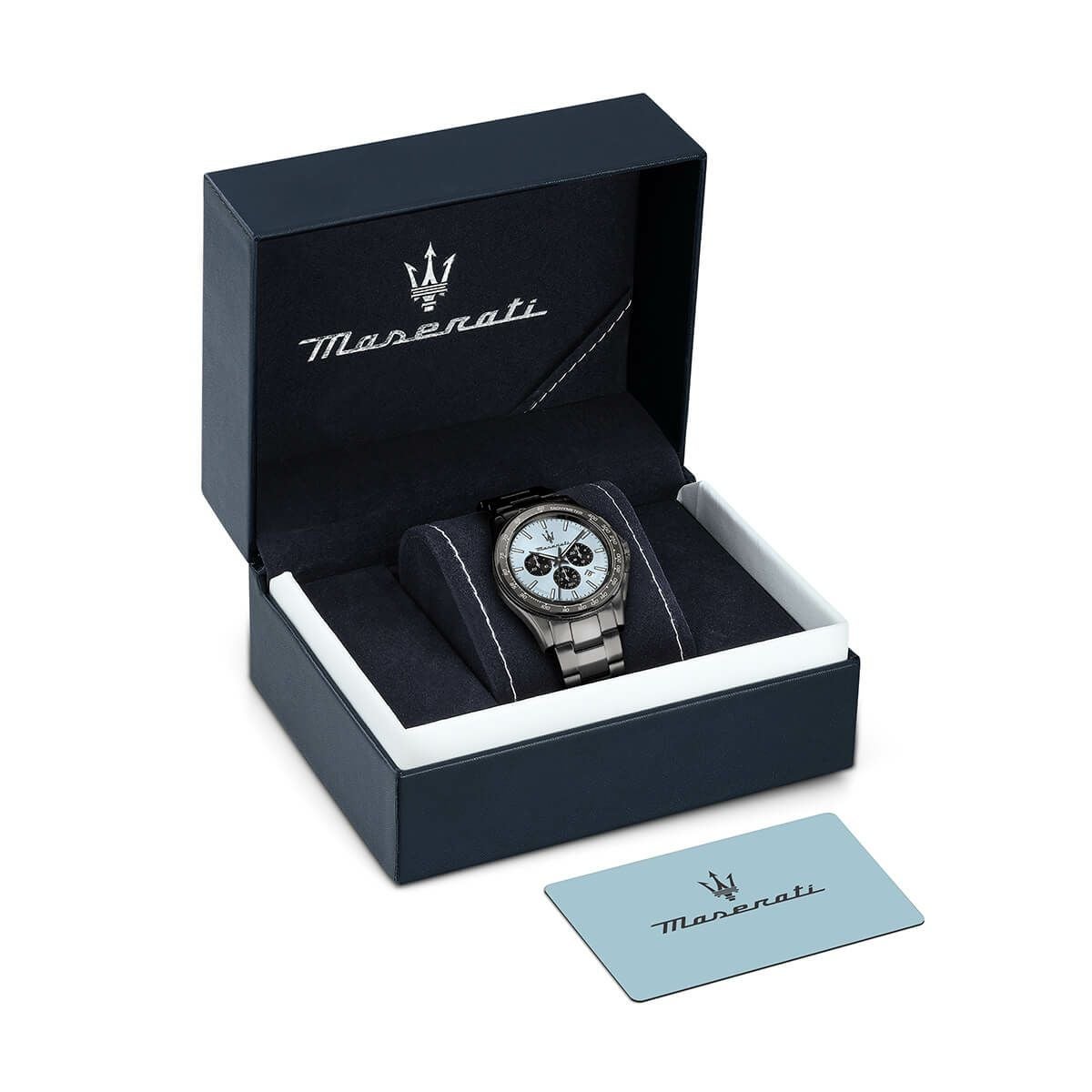 Maserati / マセラティ ベロチタ 43MM クロノグラフ チェロブルー