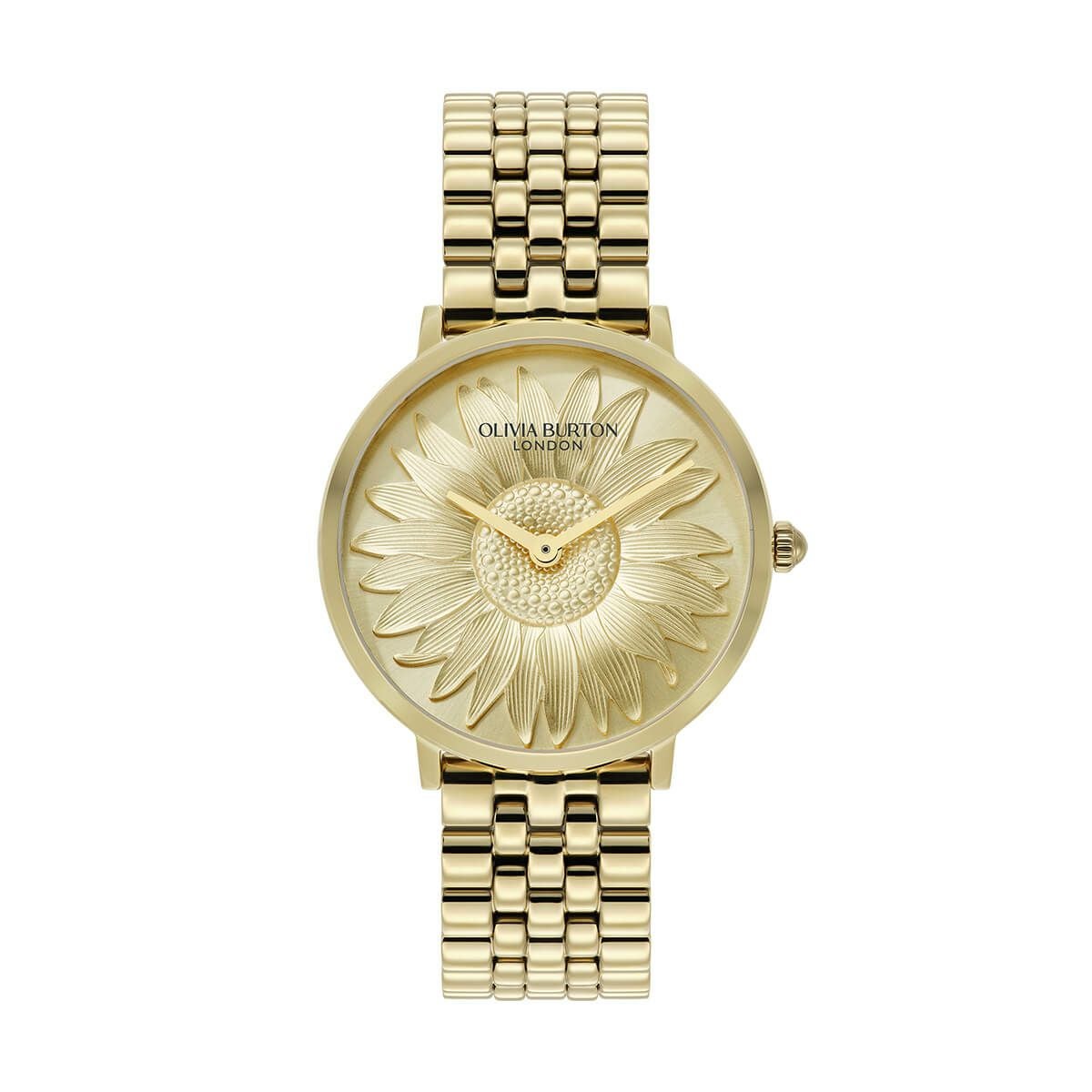 OLIVIA BURTON / オリビア・バートン シグネチャー 35mm 3Dフラワー ゴールド ブレスレットの公式ECサイト掲載画像