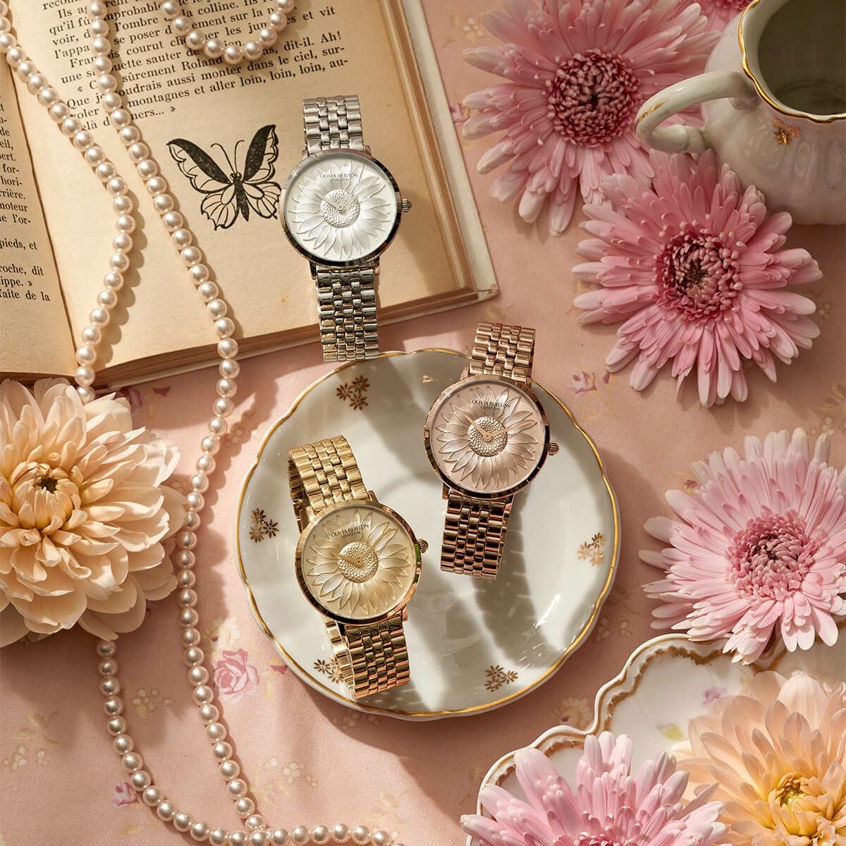 OLIVIA BURTON / オリビア・バートン シグネチャー 35mm 3Dフラワー