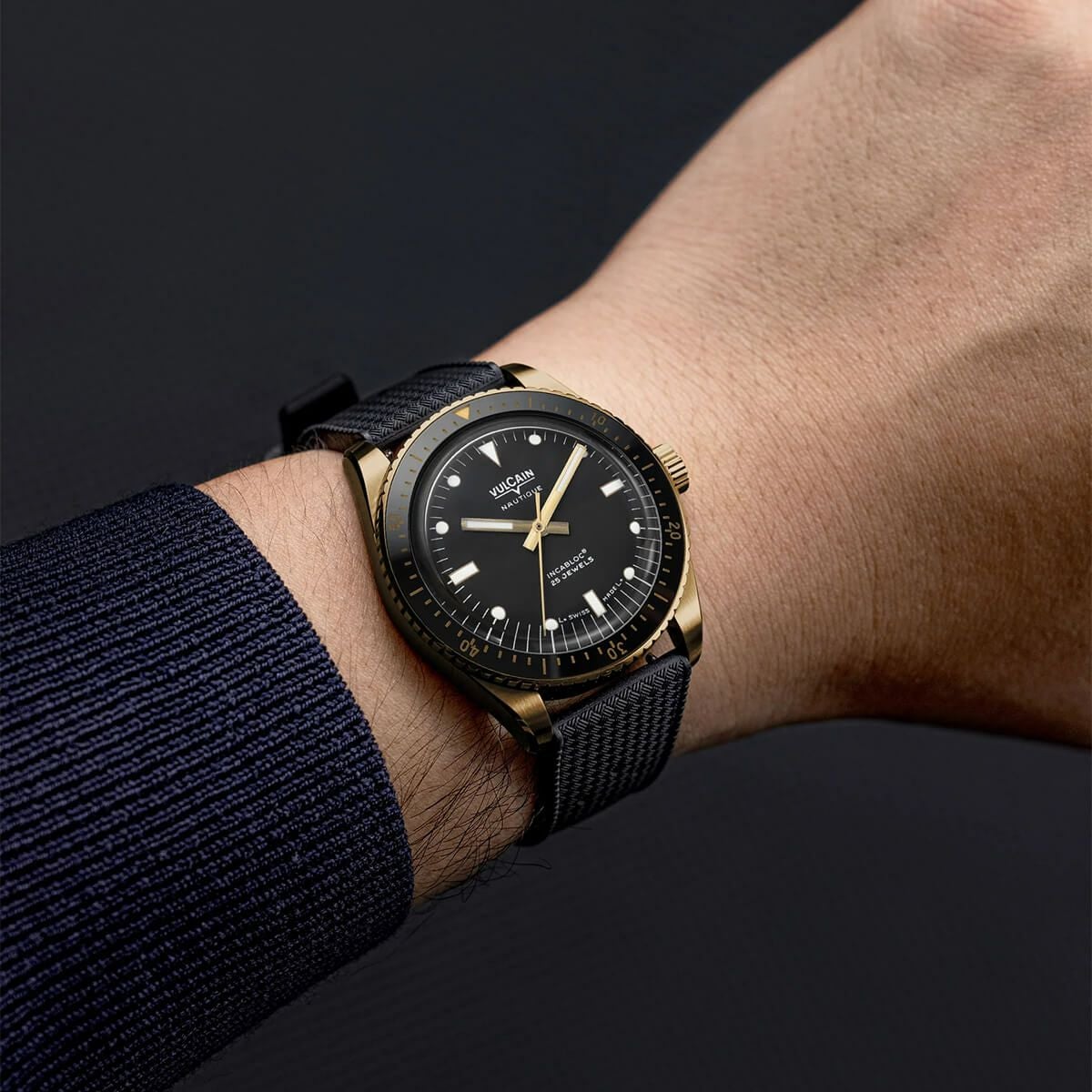 VULCAIN / ヴァルカン スキンダイバー ノーティック ブロンズケース