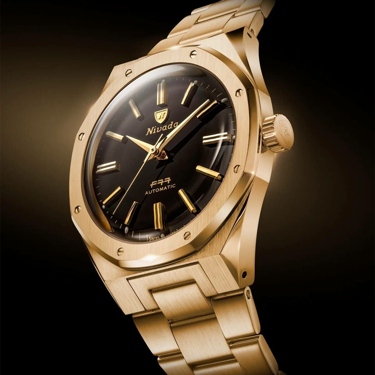 Nivada Grenchen / ニバダ グレンヒェン F77 Mark 2 ブラックオニキス