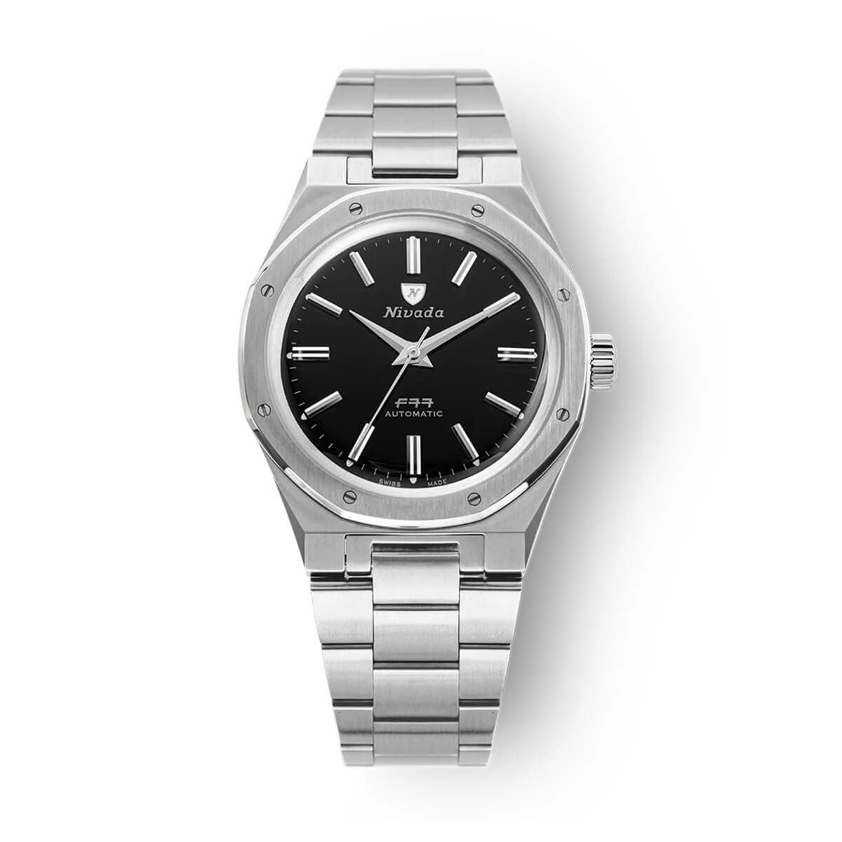Nivada Grenchen / ニバダ グレンヒェン F77 Mark 2 ブラックオニキス