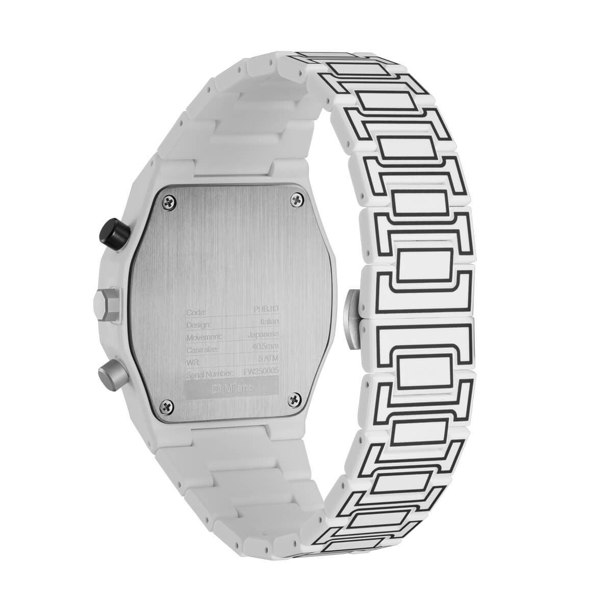 D1 MILANO / ディーワンミラノ ポリクロノ ホワイトスケッチ メンズ