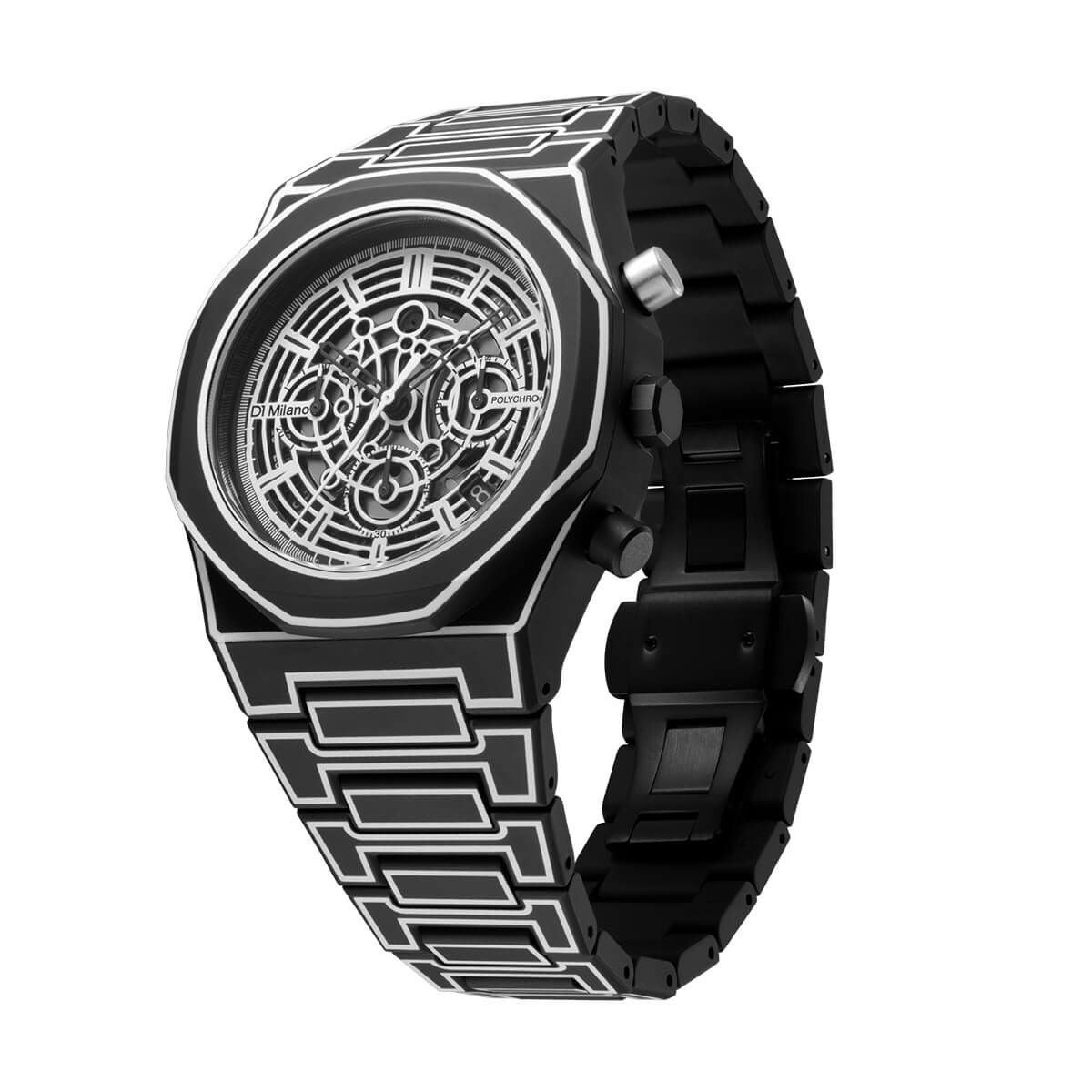 D1 MILANO / ディーワンミラノ ポリクロノ ブラックスケッチ メンズ