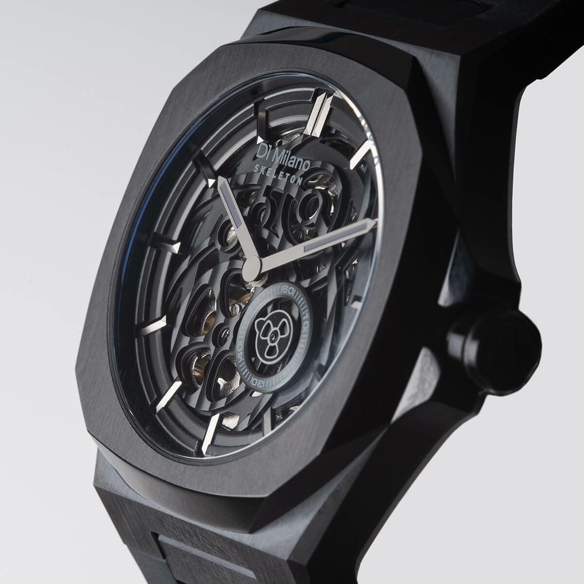 D1 MILANO / ディーワンミラノ スケルトン ジェットブラック メンズ