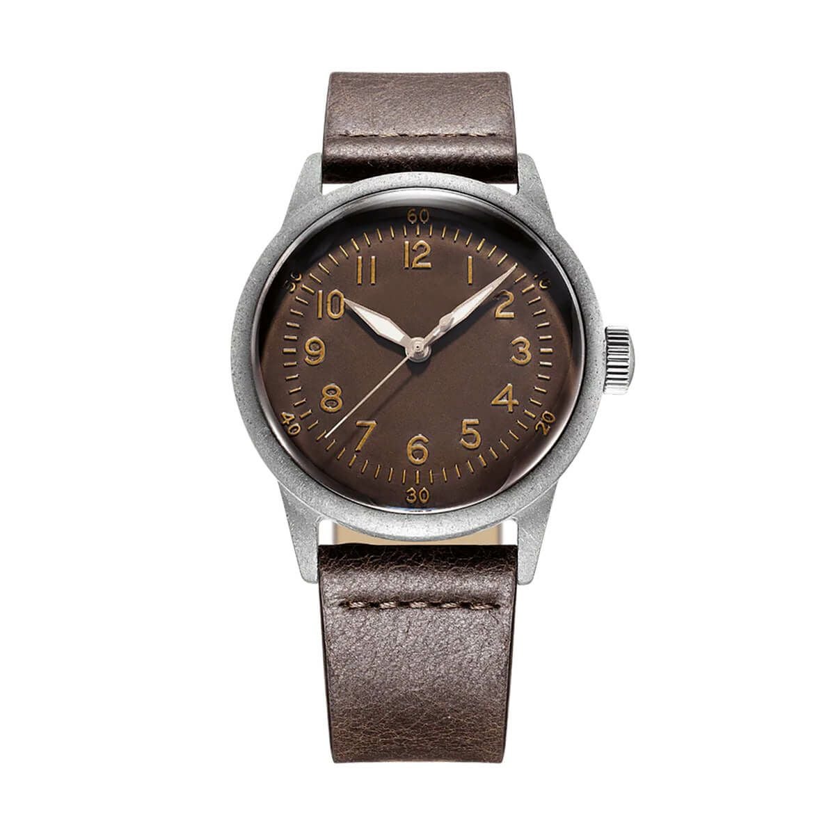 Praesidus / プレジダス Neptune 44 - Patina 38mm Leatherの公式ECサイト掲載画像