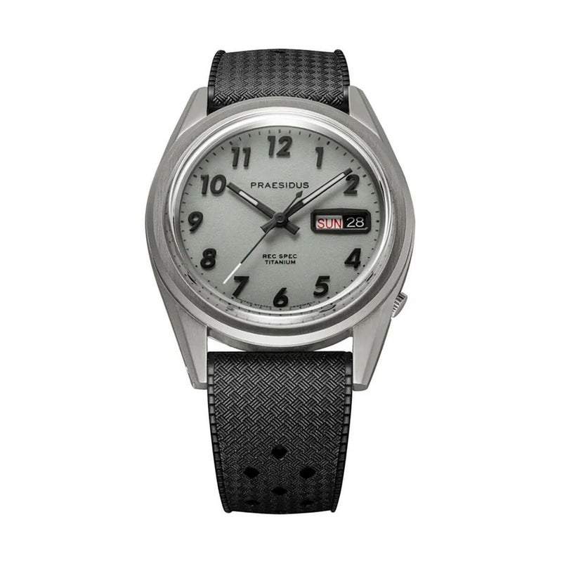 Praesidus / プレジダス Rec Spec Titanium Version C Black Tropic Rubberの公式ECサイト掲載画像