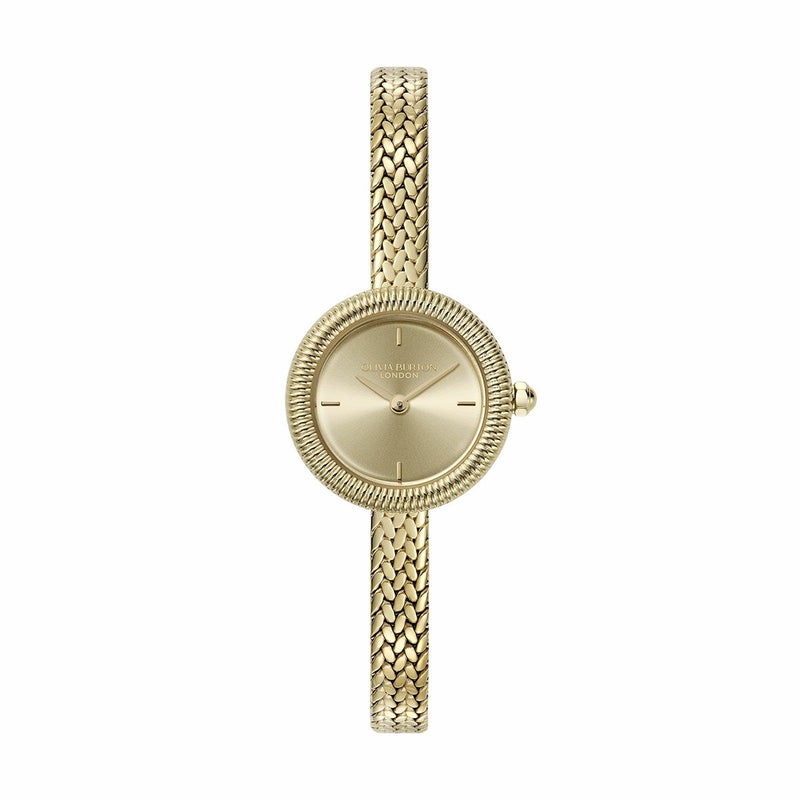 OLIVIA BURTON / オリビア・バートン クラシック 20mm ファインリー ゴールド メッシュの公式ECサイト掲載画像