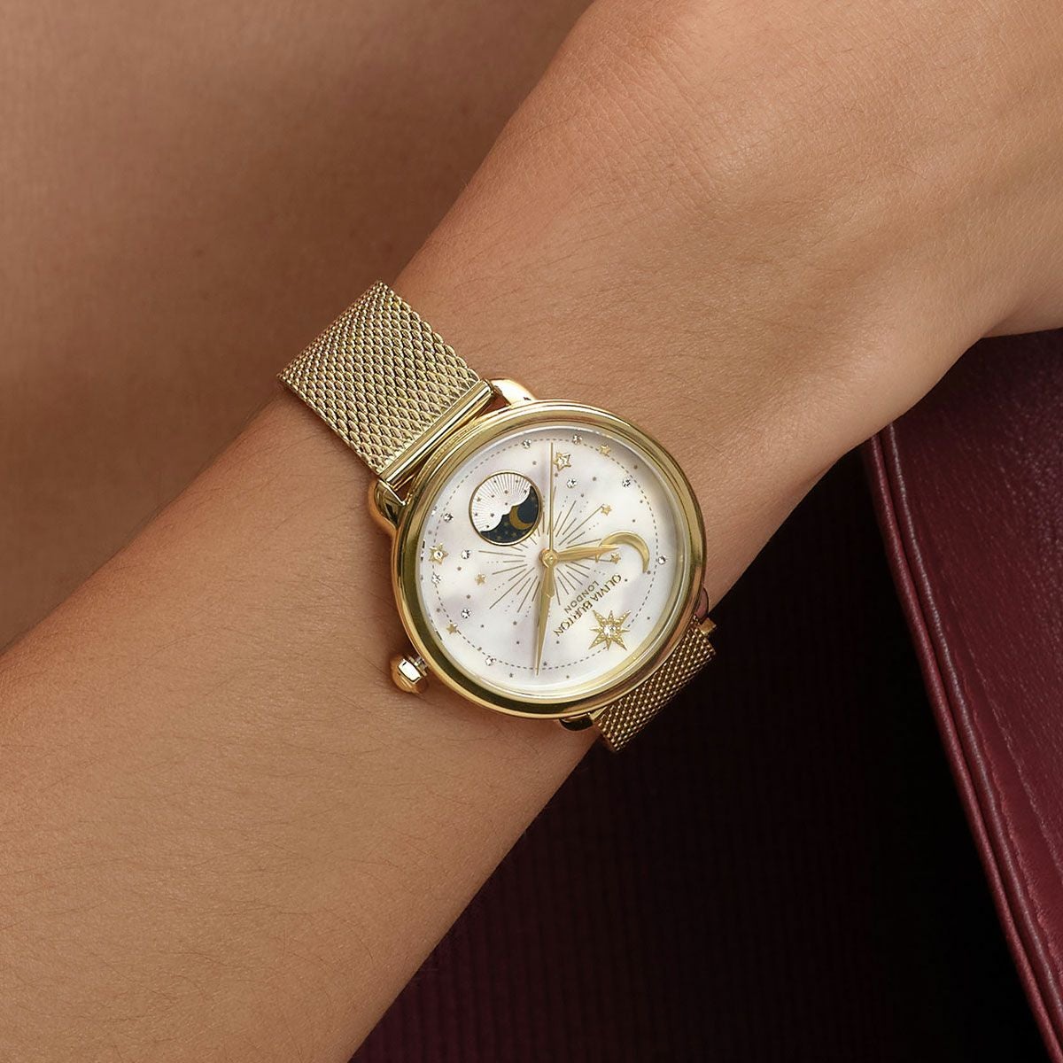 OLIVIA BURTON / オリビア・バートン セレスティアル 34mm ムーン